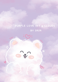 Purple Love Sky & Clouds