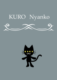 KURO Nyanko's theme (blue dull color)
