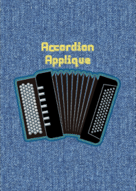 Accordion Applique Black 27