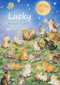 Blue Lucky Moonlit Kittens