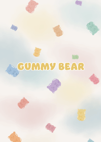 gummy bear2 / water color cream