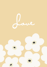 in bloom, flower wh / yellow