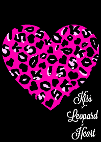 Kiss × Leopard × Heart