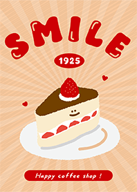 Happy coffee shop (Cake)