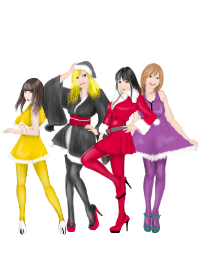 Attractive women ver.Christmas