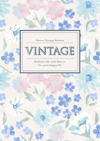 Vintage Blue World