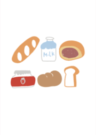 Loose and cute bread