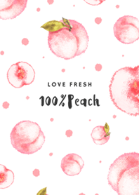 100% PEACH