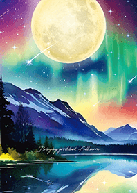 你的运气将会快速提升✨满月和流星 9