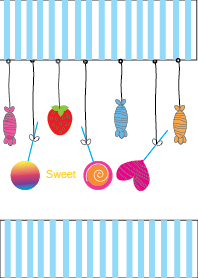 Sweet candy theme