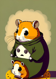 Halloween Hamster E9dcCa