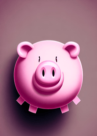 Happy pink pig c3e942