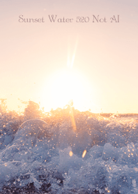 Sunset Water 520 Not AI