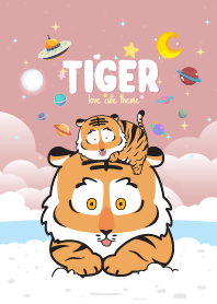 Fat Tiger Cute Like Pink