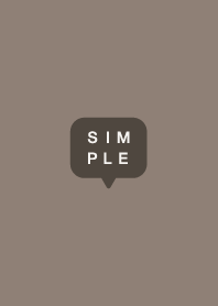simple icon - greige