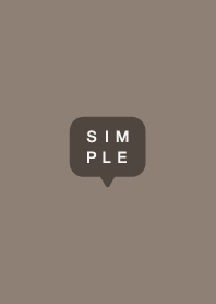 simple icon / greige