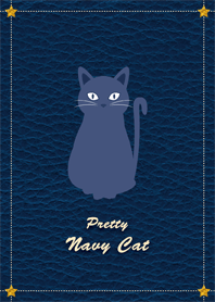 Pretty Navy Cat