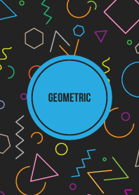 Geometric Black 60