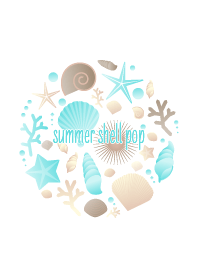 summer shell pop blue J