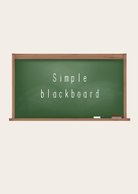 Simple blackboard...