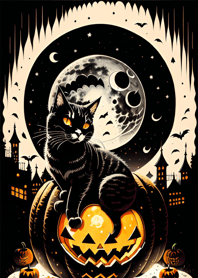 halloween cat FA38A3