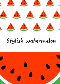 Stylish watermelon!