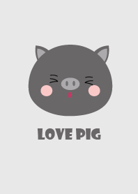 Simple Lover Black Pig Theme