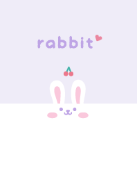兔子. 櫻桃 [紫色]