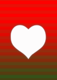 Christmas border and heart