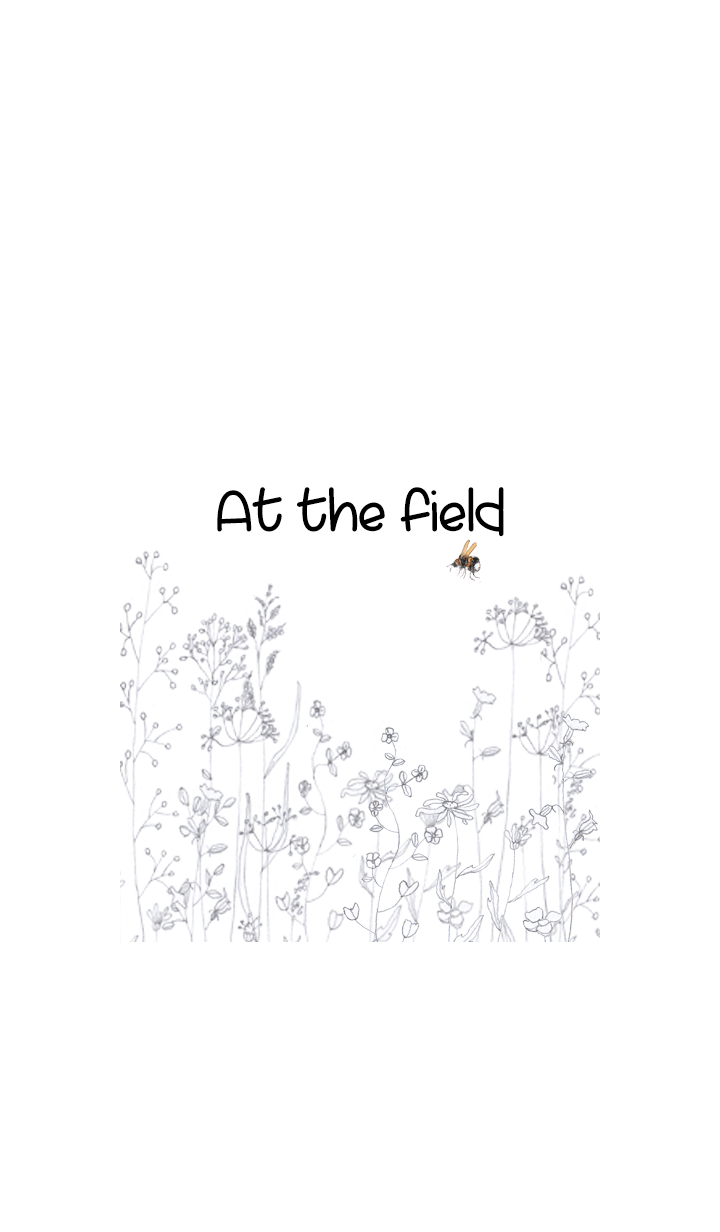 At the field