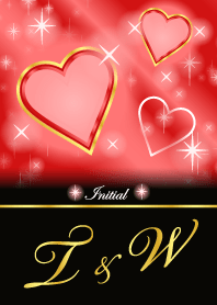 T&W-Initial-Love forecast-Red Heart