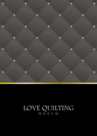 LOVE QUILTING -chic retro gray- 2