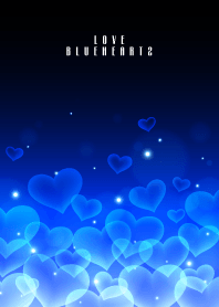 LOVE BLUE HEART 2