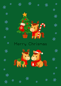 馬上聖誕節囉(森林綠色)