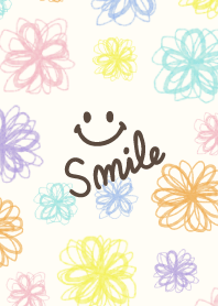 Watercolor floral smile-7-