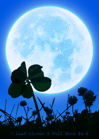 7-Leaf Clover & Full Moon #4-8