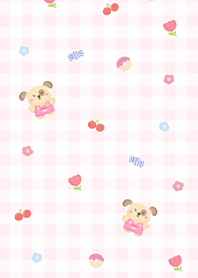 Cute mochi with sweets 5 (Pp)