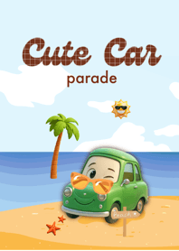 พาเหรดรถน่ารัก(สีเขียว)