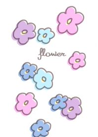 pop flower pastel version