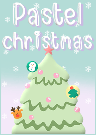 คริสต์มาสสีพาสเทลสุดคิ้วท์.