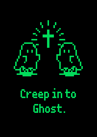 Sheet Ghost Creep in Ghost - B & Green 2
