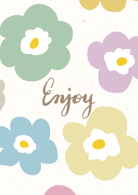 Northern Europe Colorful flower5 Japan