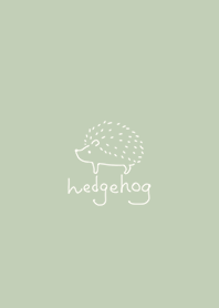 loose hedgehog*tea green