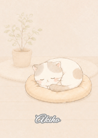 Cozy Lazy Cat: Akiho