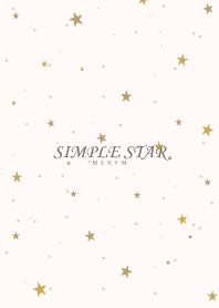 SIMPLE STAR - NATURAL YELLOW - 18