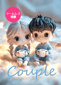 Relax at home, dress the couple.