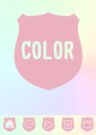 pink color rainbow  V20