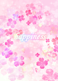 幸運のピンククローバーのリース