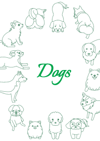 Animal 004-2 (dog/White Mint)