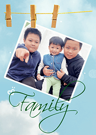 恩恩寶貝一家子-紫